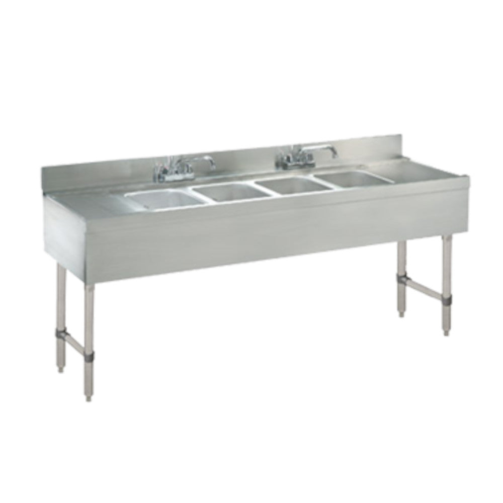 Advance Tabco CRB-74C PASS THRU WORKSTATION W/SHELF