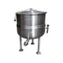 Southbend KDLS-80 Direct Steam Kettle, Stationary Tri-Leg, 80 Gallon, 2/3 Jack