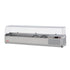 Turbo Air CTST-1200G-N Countertop Salad Table - 47"L - GN 1/4 size - Clear Hood