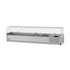 Turbo Air CTST-1500G-N Countertop Salad Table - 59"L - GN 1/4 size - Clear Hood