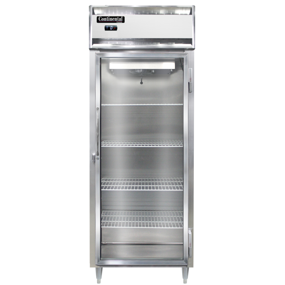 Continental Refrigerator D1FENGD Designer Line 28-1/2" Wide Freezer with Glass Door