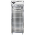 Continental Refrigerator D1FENSAGD Designer Line 28-1/2" Wide Freezer with Glass Door
