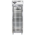 Continental Refrigerator D1RSNGD Designer Line Refrigerator, Shallow Depth with Glass Door