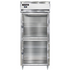 Continental Refrigerator D1RXNGDHD Designer Line Extra-Wide 36-1/4"W Refrigerator with Half-Height Glass Doors