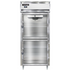 Continental Refrigerator D1RXSNGDHD Designer Line Extra-Wide 36-1/4"W Refrigerator with Half-Height Glass Doors