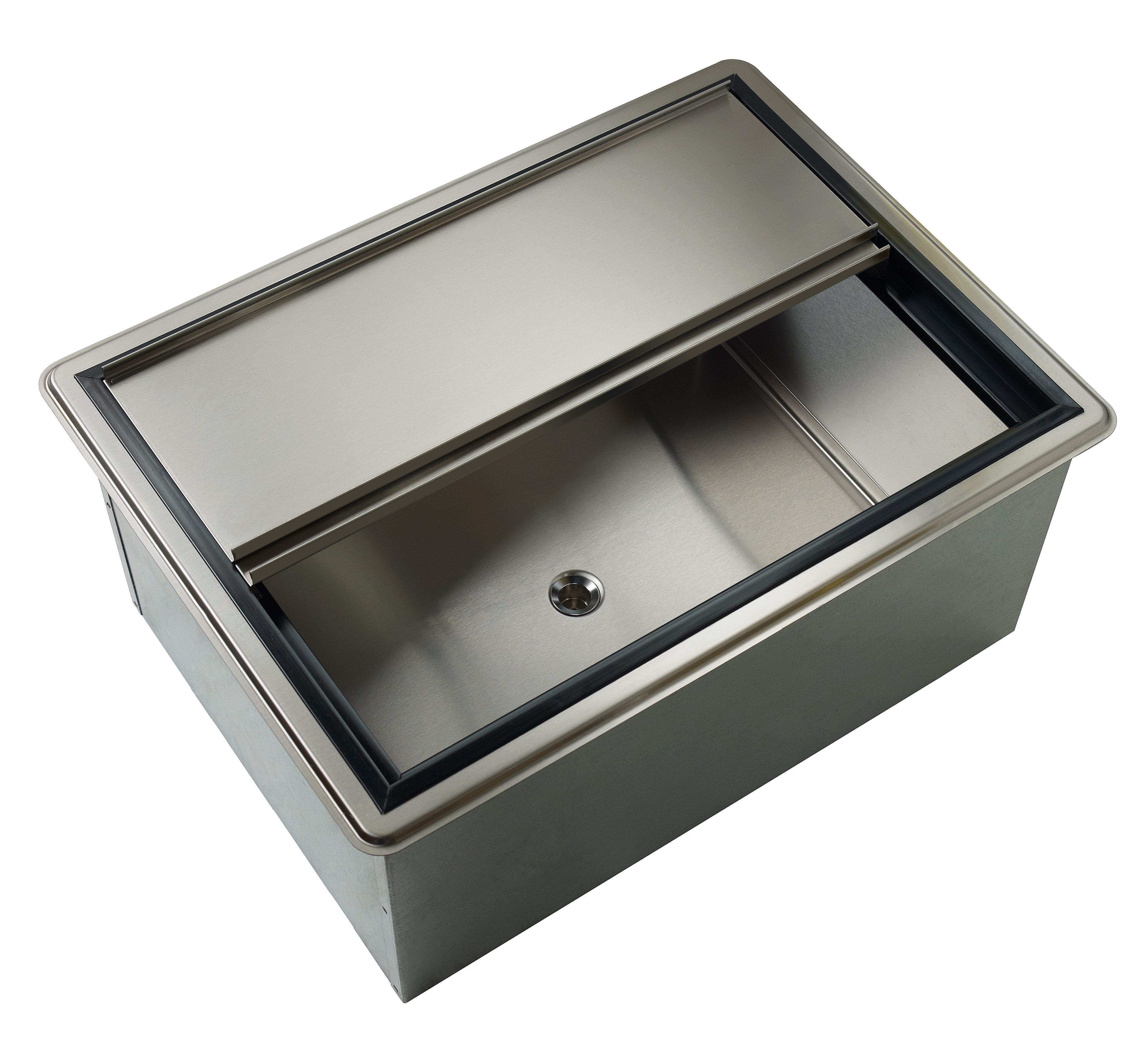 Cold Bin Insert Krowne Metal D2712-10 Drop-In Ice Bin with 10-Circuit Cold Plate ...
