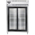 Continental Refrigerator D2RNSASGD Designer Line Refrigerator with Sliding Glass Doors
