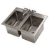 Advance Tabco DI-2-10-EC DROP IN SINK 2 COMP 10X14X10