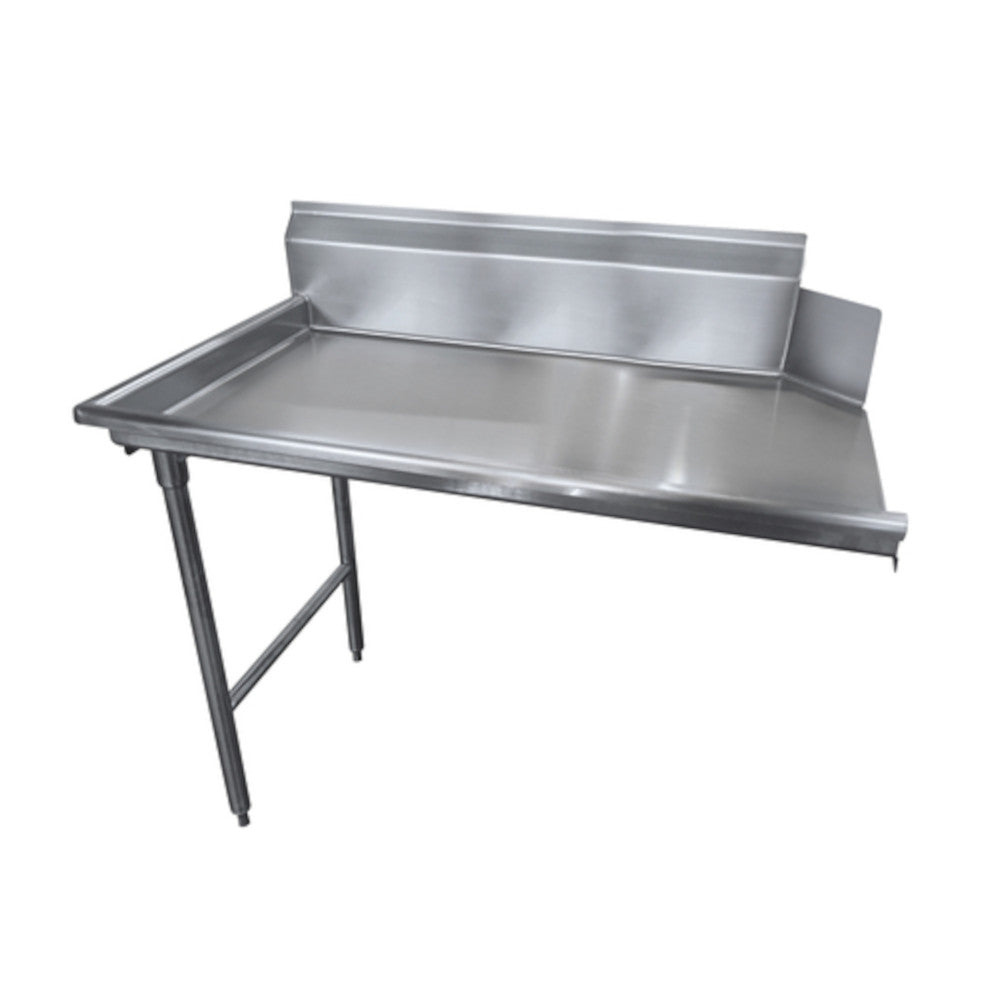Advance Tabco DTC-S70-84L DISHTABLE W/ 3 20X20X12 DRAWN