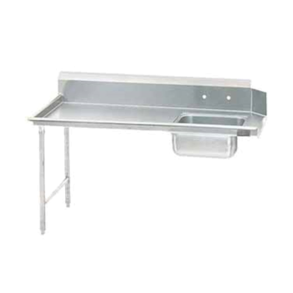 Advance Tabco DTS-S60-84L SOIL STRAIGHT DISHTABLE LEFT
