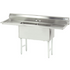 Advance Tabco FC-2-1818-24RL Two Compartment Economy Sink Two Drainboards