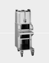 Fetco D020 LBD-6C LUXUS Stainless Steel Thermal Dispenser - 6 Gallon Cart Capacity