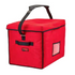 Cambro GBD211517521 GoBag Stadium Delivery Bag-Cambro Red