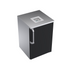 Krowne GC24B 24" Dry Backbar Cabinet with Black Vinyl Door