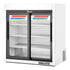 True GDM-09-SQ-HC-LD Countertop Sliding Door Refrigerated Merchandiser