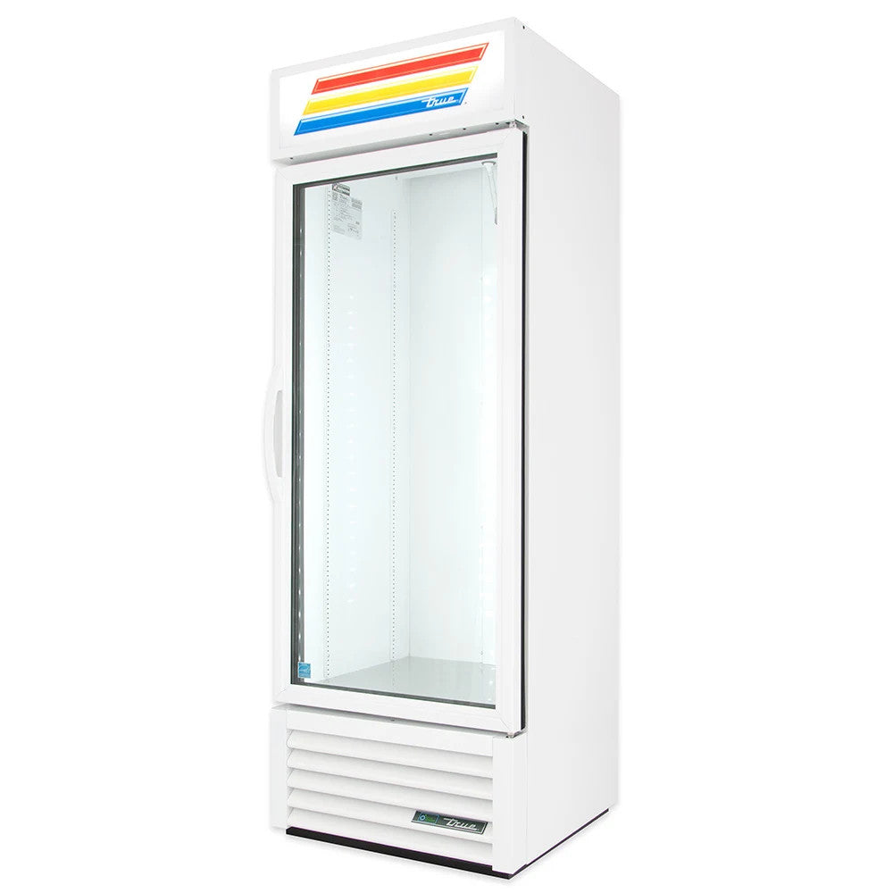 True GDM-19T-HC~TSL01 27" Glass Door Refrigerated Merchandiser with LED Lighting