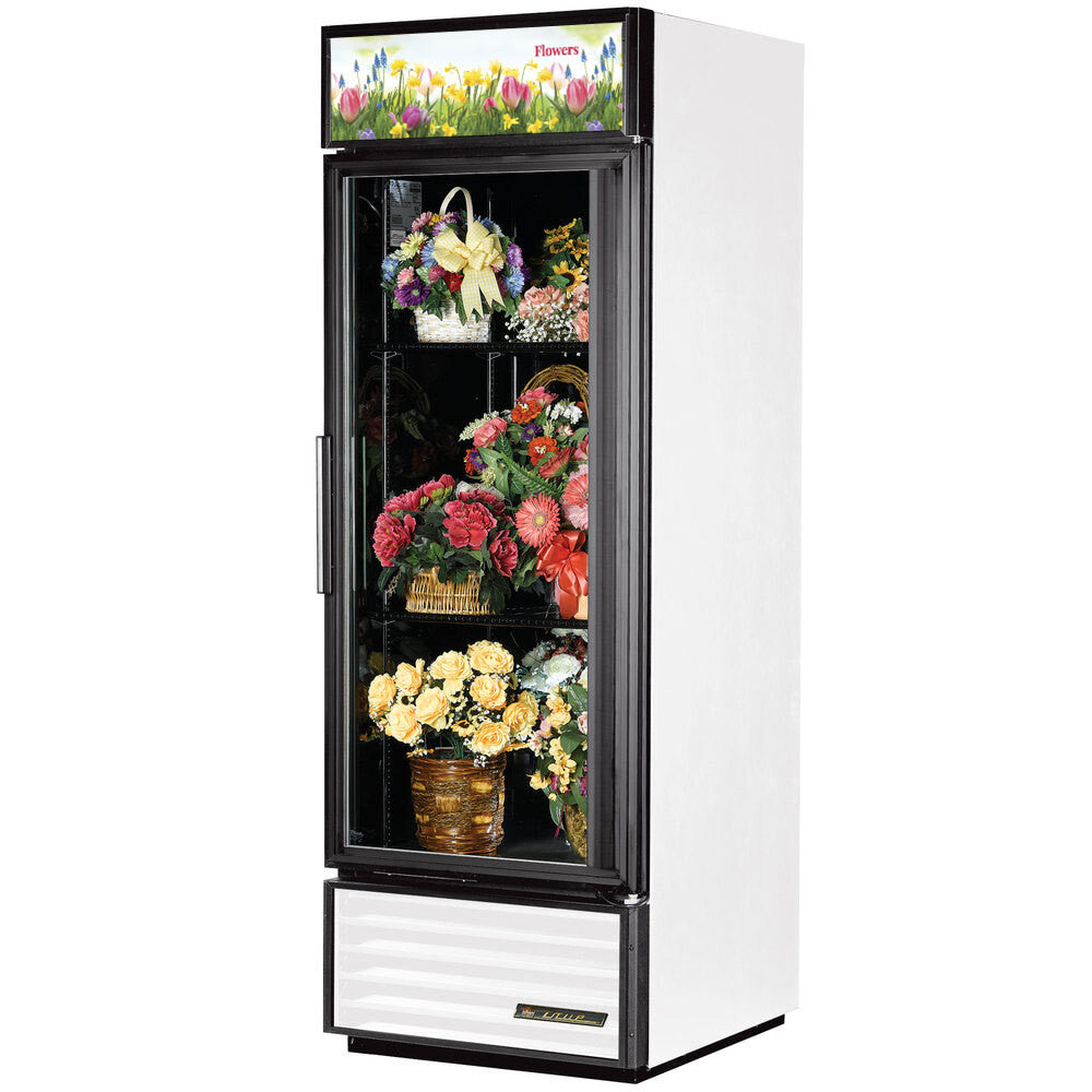 True GDM-23FC-HC~TSL01 Single Section Floral Merchandiser