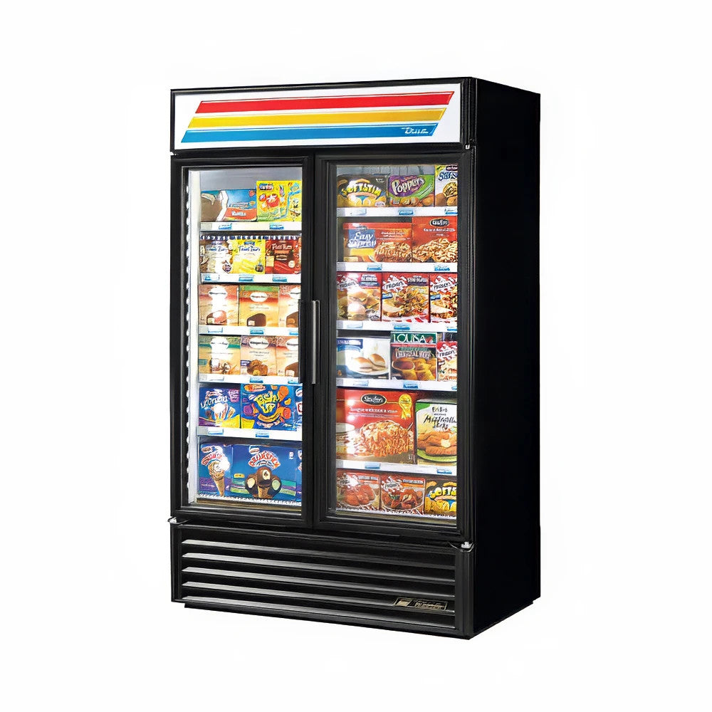 True GDM-43F-HC~TSL01 47" Glass Door Merchandiser Freezer with LED Lighting