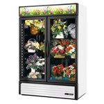 True GDM-49FC-HC~TSL01 Two Section Floral Merchandiser