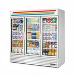 True GDM-72-HC~TSL01 78" Swing Glass Door Refrigerated Merchandiser