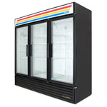 True GDM-72F-HC~TSL01 78" Glass Door Merchandiser Freezer with LED Lighting