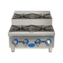 Globe Gas GHPSU424G 24" Countertop Step-Up Hot Plates - Natural Gas