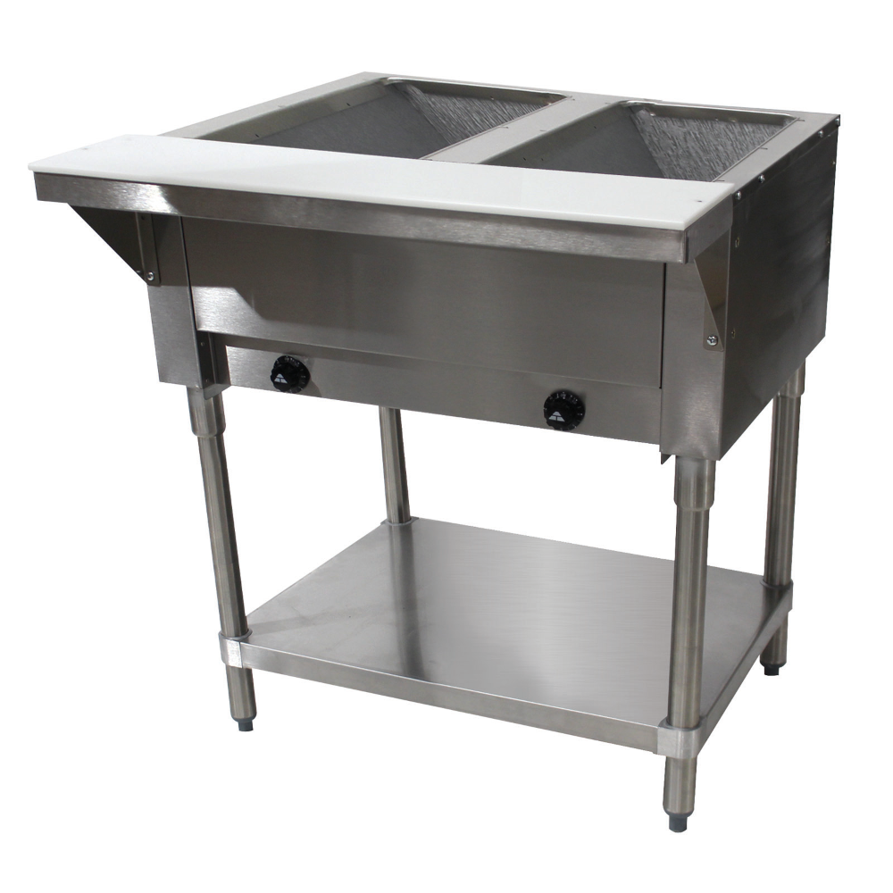 Advance Tabco HF-2G-LP Hot Food Table Natural Gas Food Well