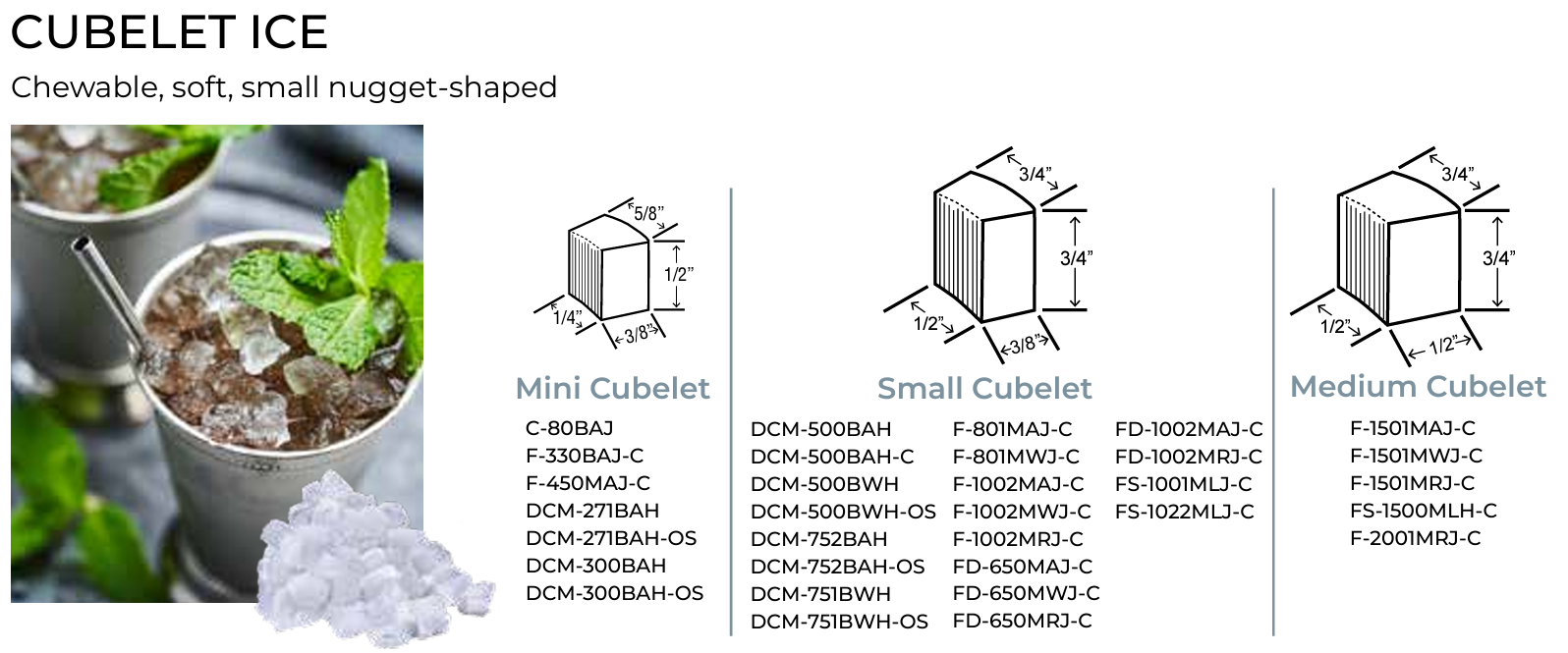Hoshizaki FD-650M_J-C Cubelet Ice Maker