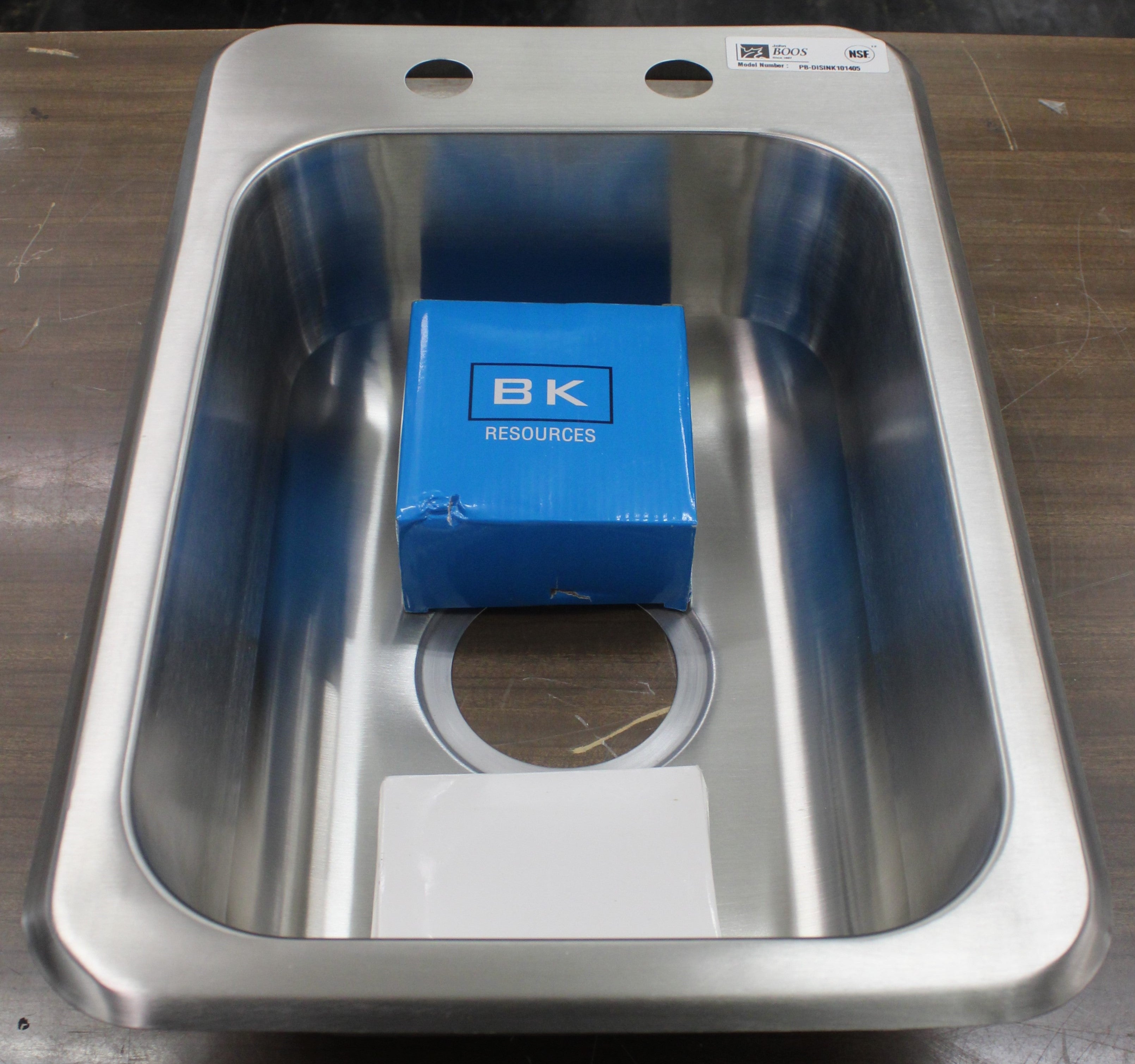 John Boos PB-DISINK101405 *Open Box* Pro-Bowl Drop-In Sink 1 Comp.