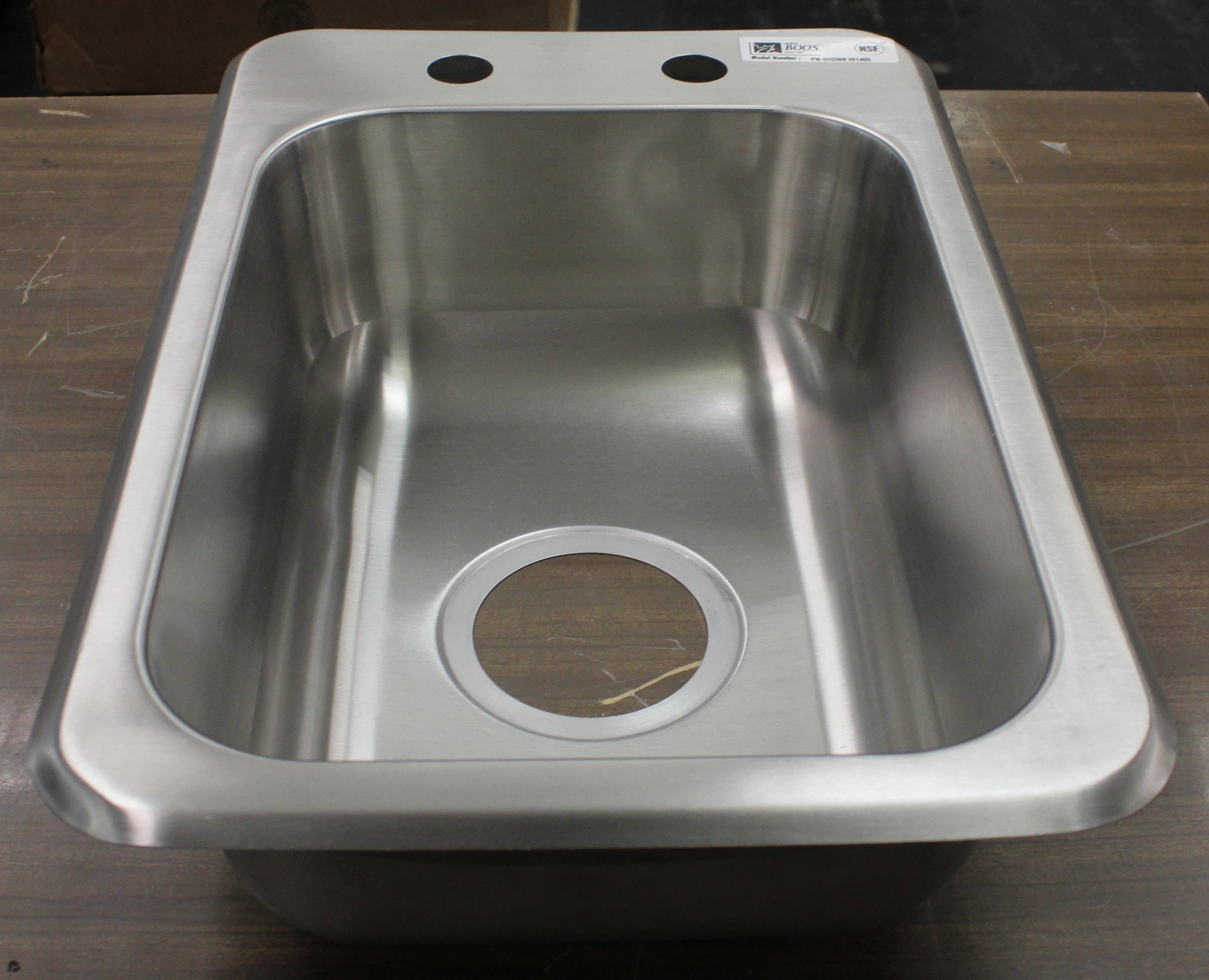 John Boos PB-DISINK101405 *Open Box* Pro-Bowl Drop-In Sink 1 Comp.
