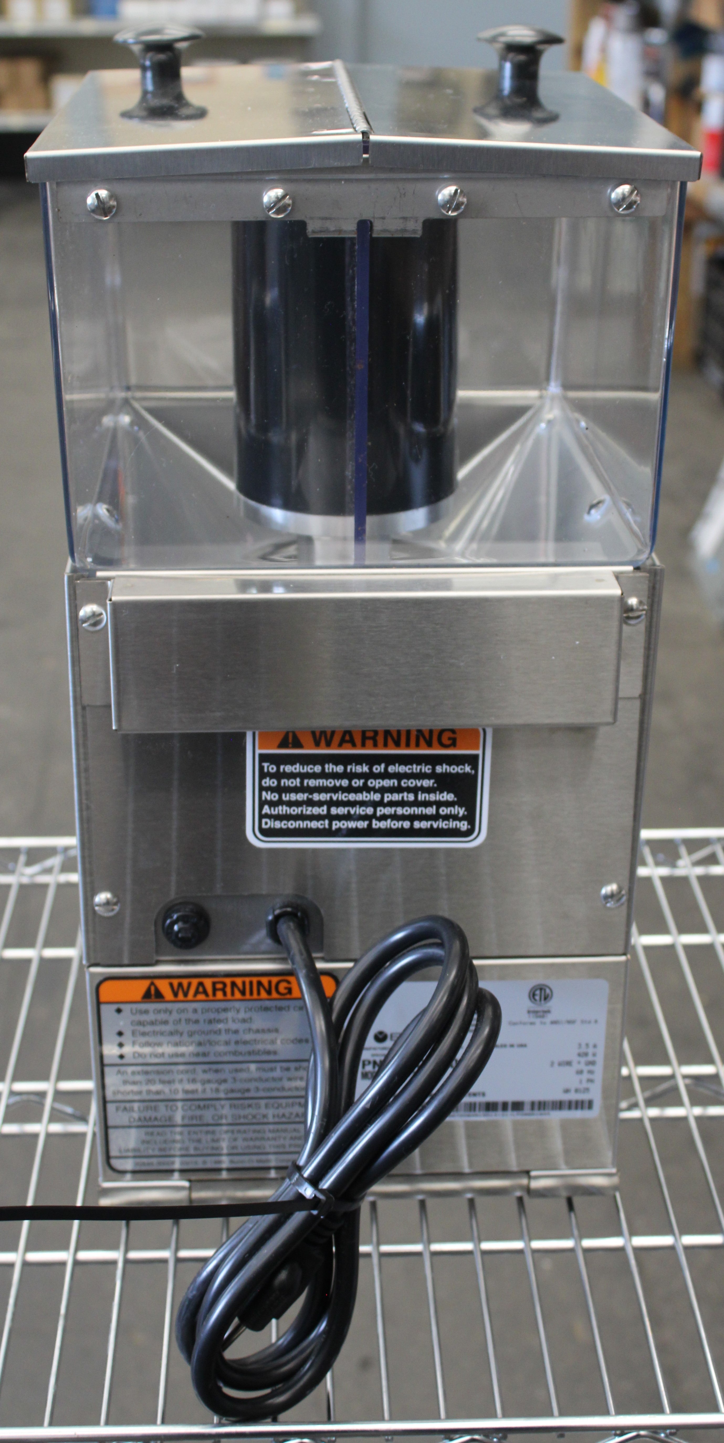 Bunn 26800.0000 *Used* Low Profile Portion Control Coffee Grinder, 2 Hoppers