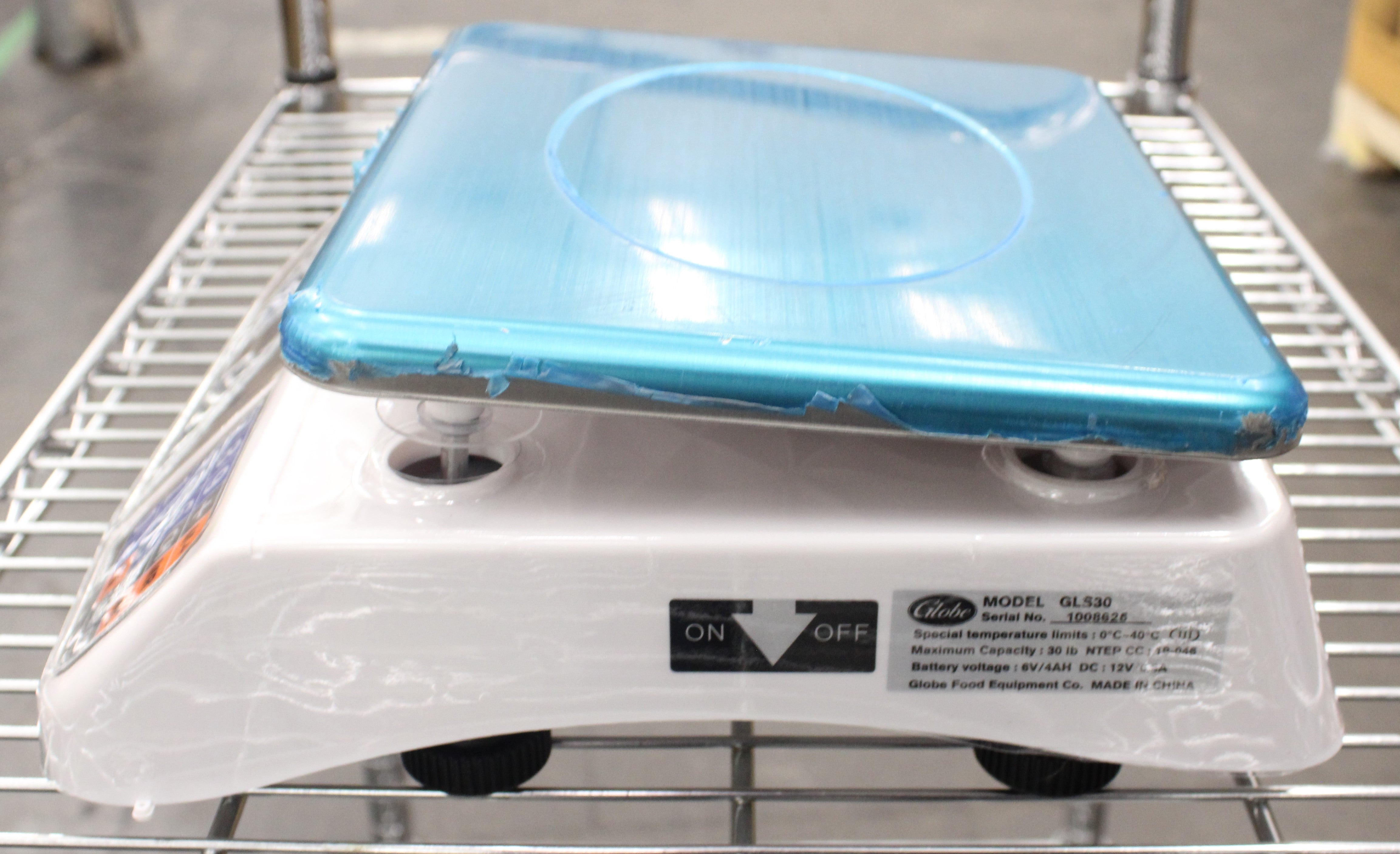 3171 Globe GLS30 *Open Box* Price Computing Scale with Automatic Entry Tare