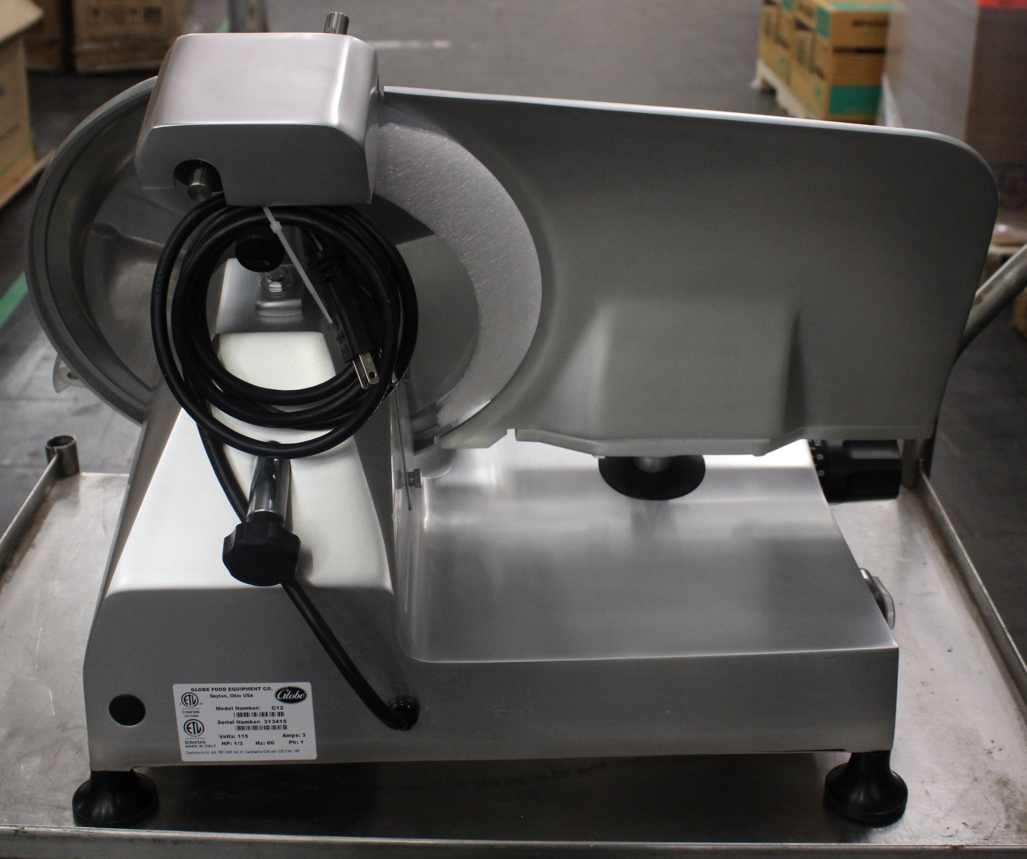 Globe C12 *Open Box* C-Series Compact Manual Slicer NSF Certified 12" Blade