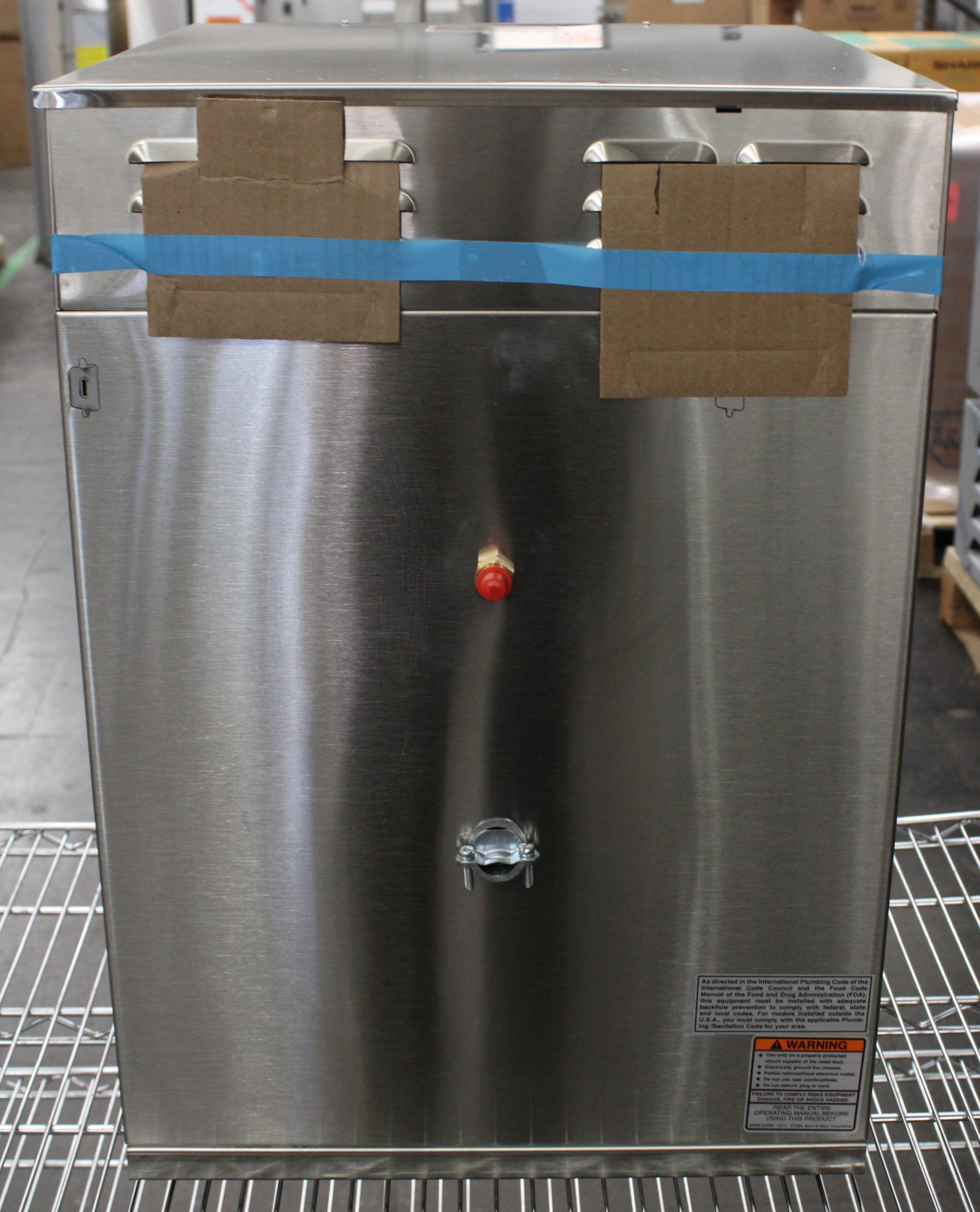 Bunn 38700.0013 *Ding & Dent* AXIOM TWIN APS 15 Gallons P/H Airpot Cof Brew