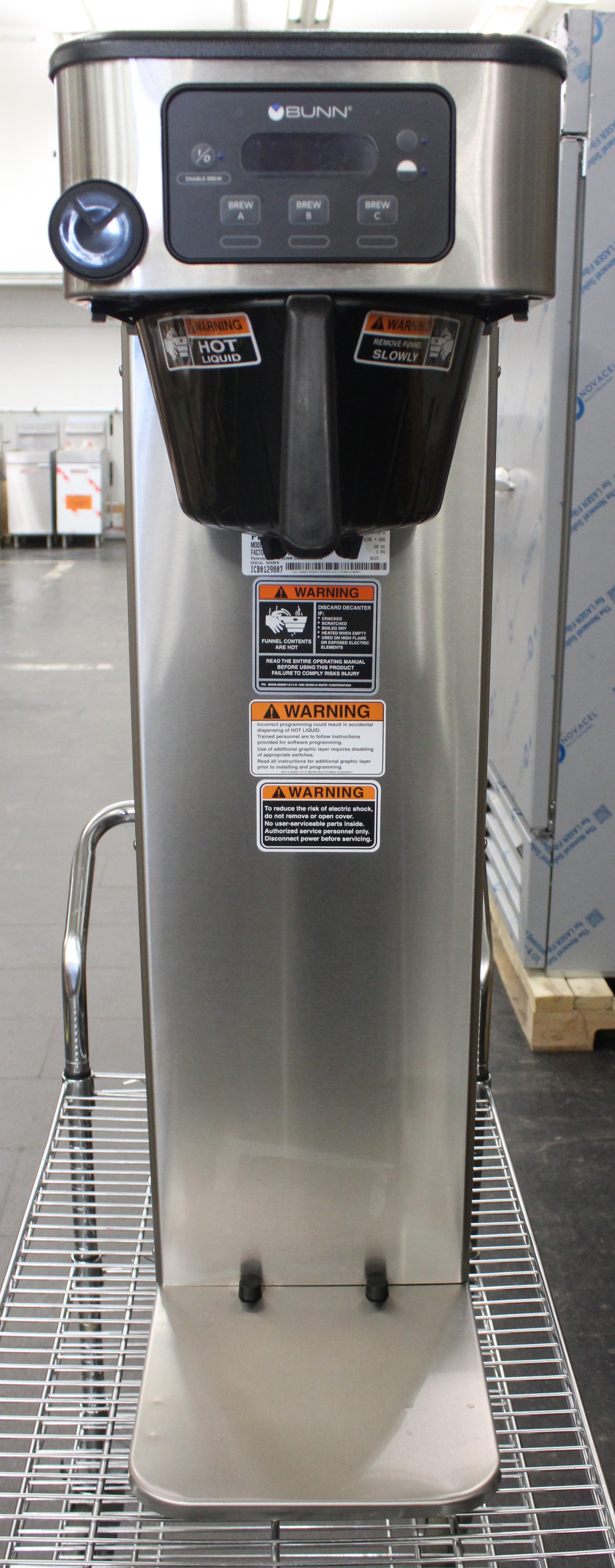 Bunn 53100.0001 ICB-DV *Used* Automatic Coffee Brewer for Thermal Servers