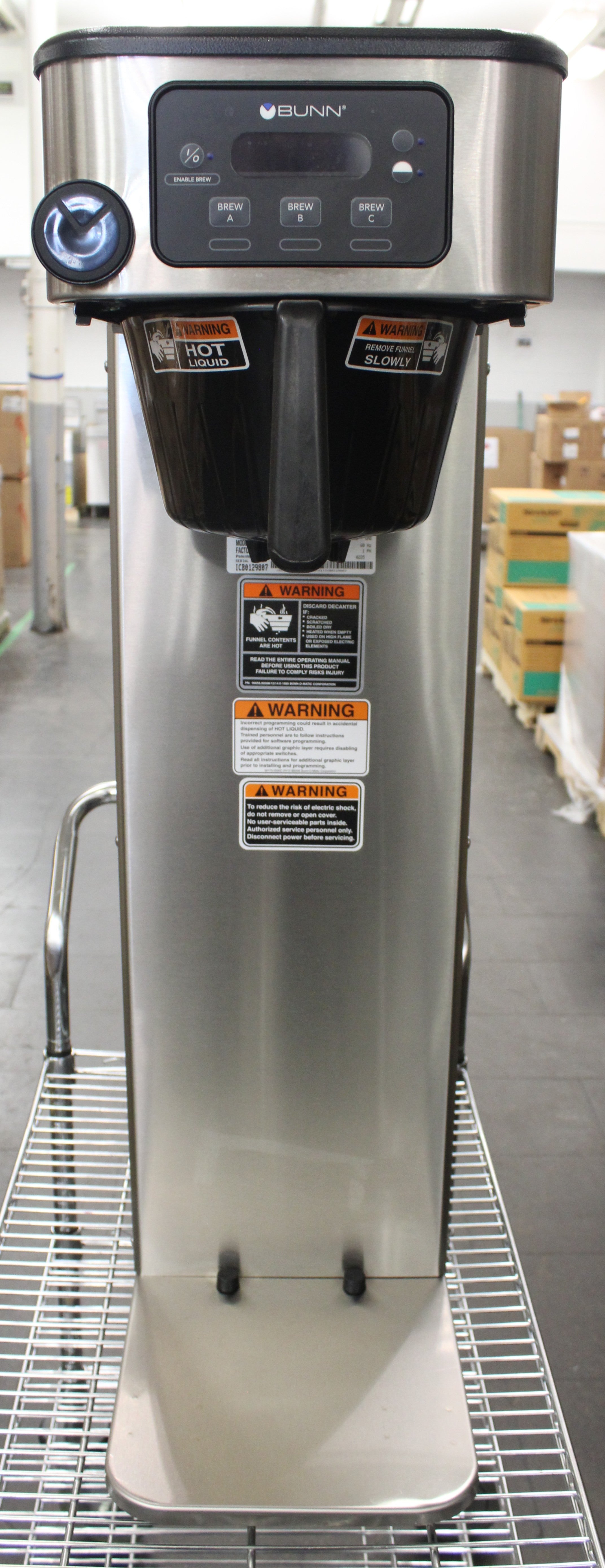 Bunn 53100.0001 ICB-DV *Used* Automatic Coffee Brewer for Thermal Servers