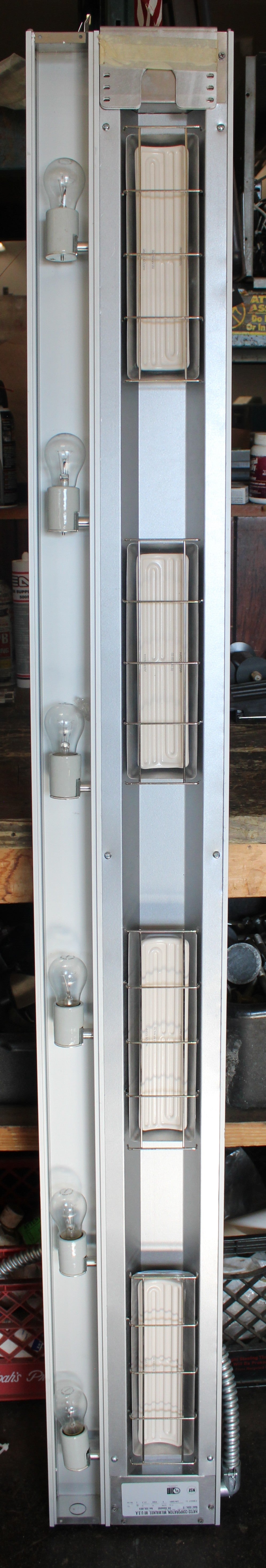Hatco UGAHL-72 *Ding & Dent* Infrared High Watt Ceramic 72" Wide Heat Lamp (#2054)
