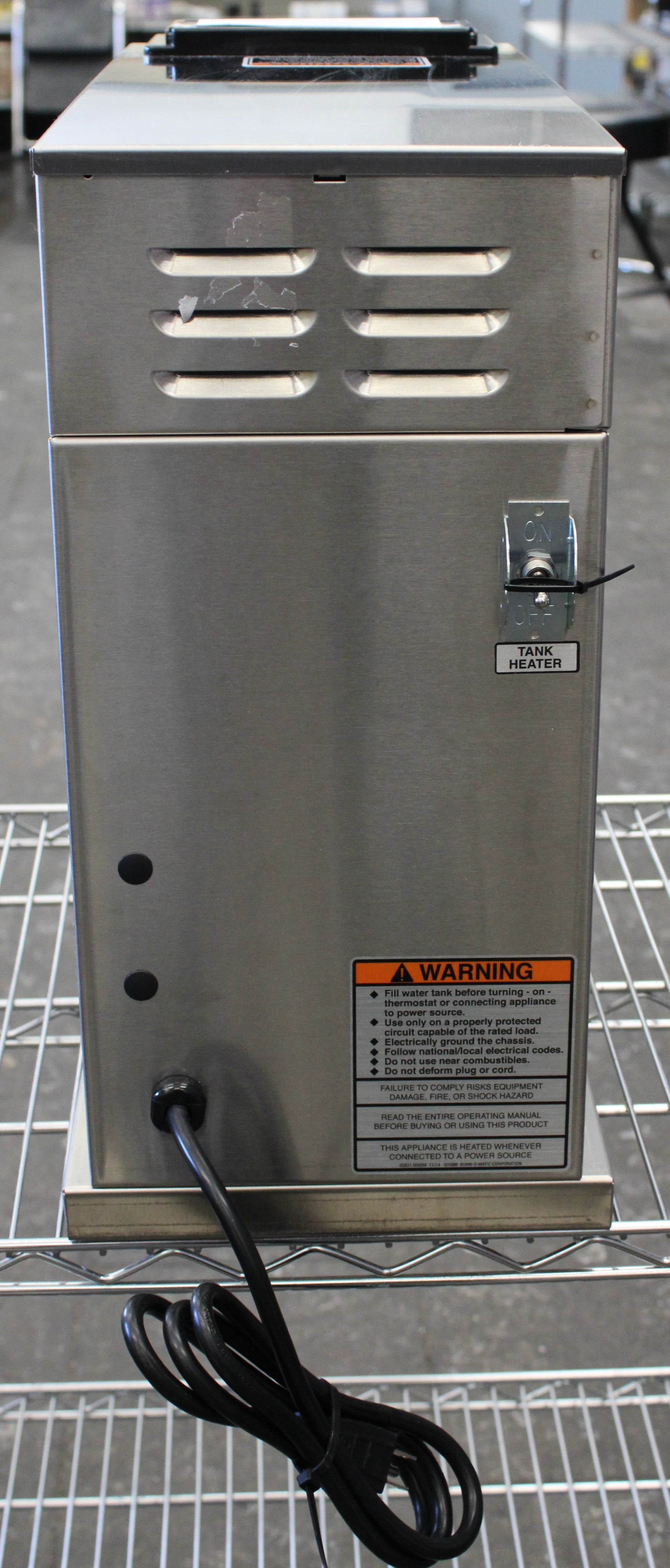Bunn 23001.0040 *Ding & Dent* CW15-TC Auto Thermal Carafe Coffee Brewer (#4276)