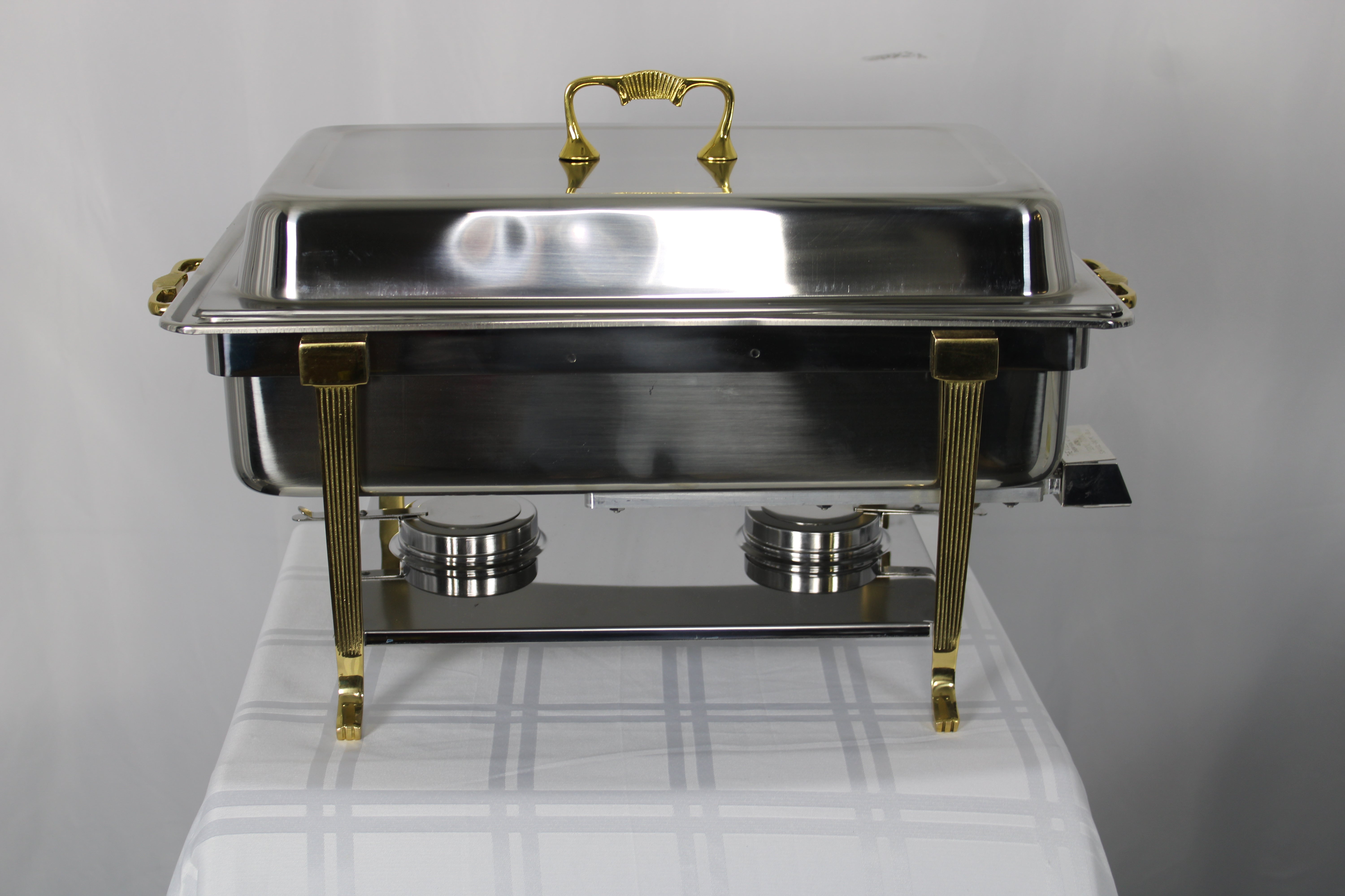 *Ding & Dent* Vollrath 46045 9-Quart Classic Design Oblong Electric Chafing Dish