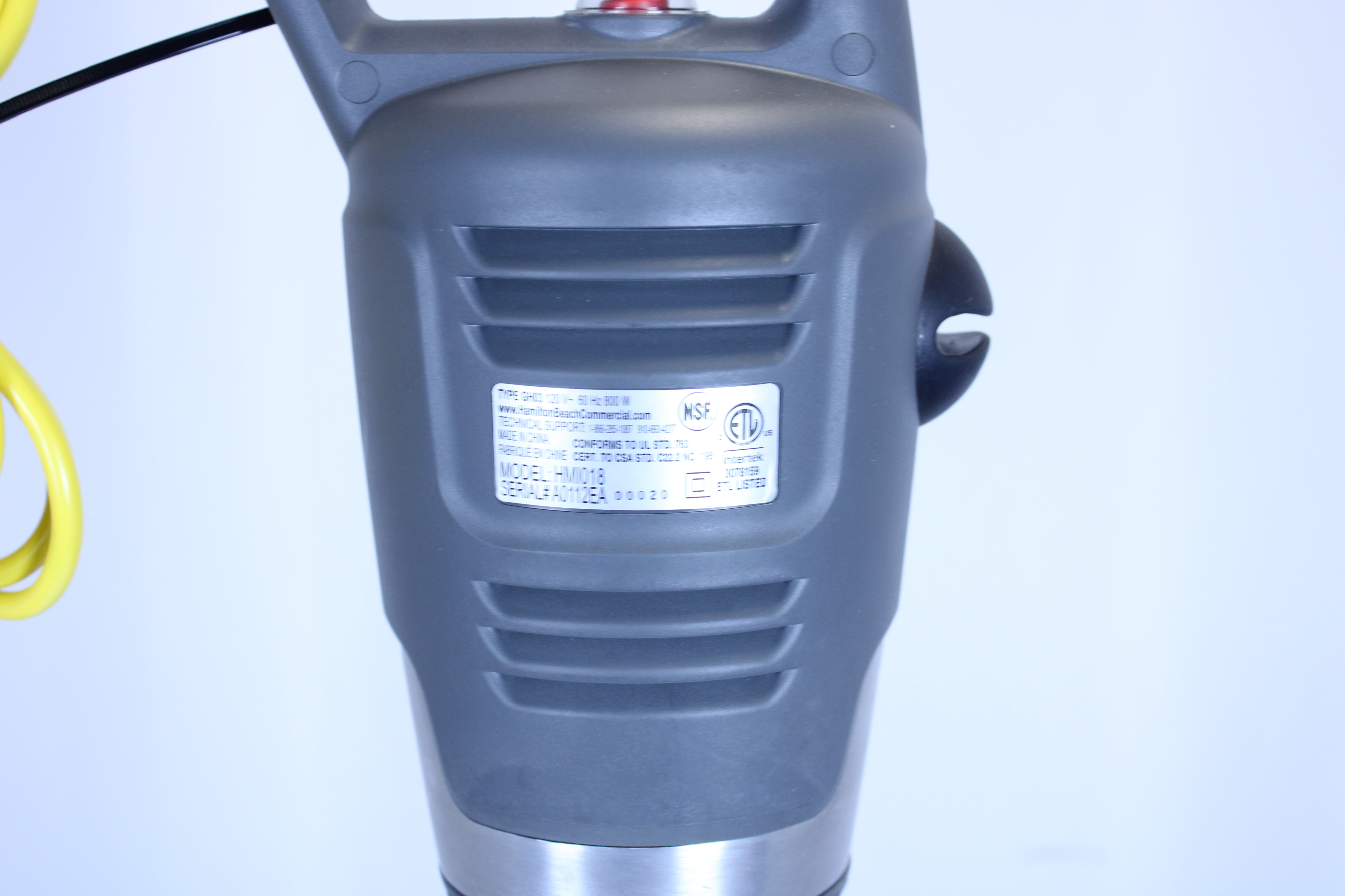 *Open Box* Hamilton Beach HMI018 BigRig Immersion Blender Mixer with 18" Shaft