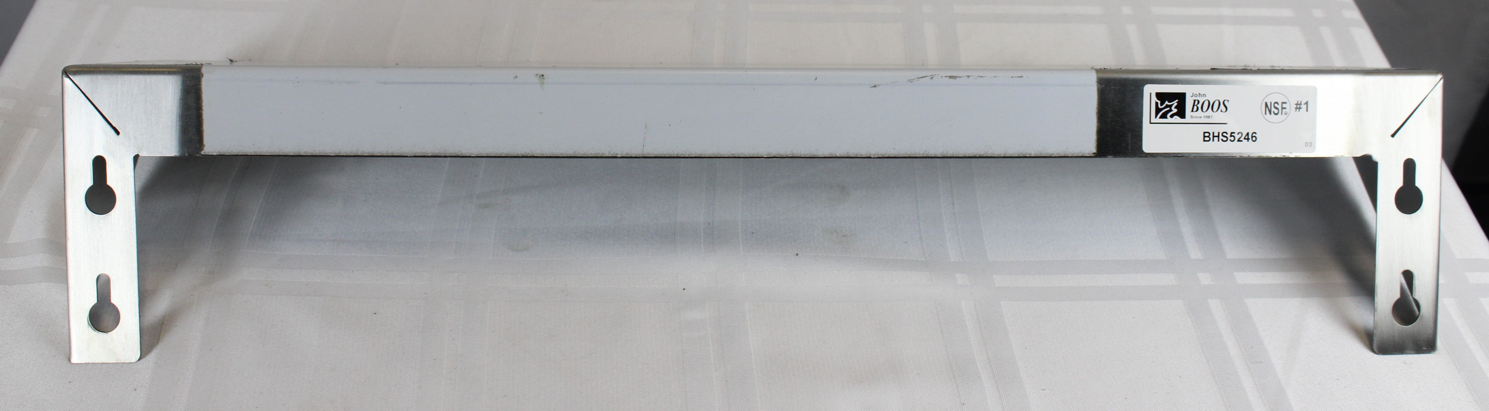 *Open Box* John Boos BHS5246 Lavatory Shelf 16GA Stainless Steel