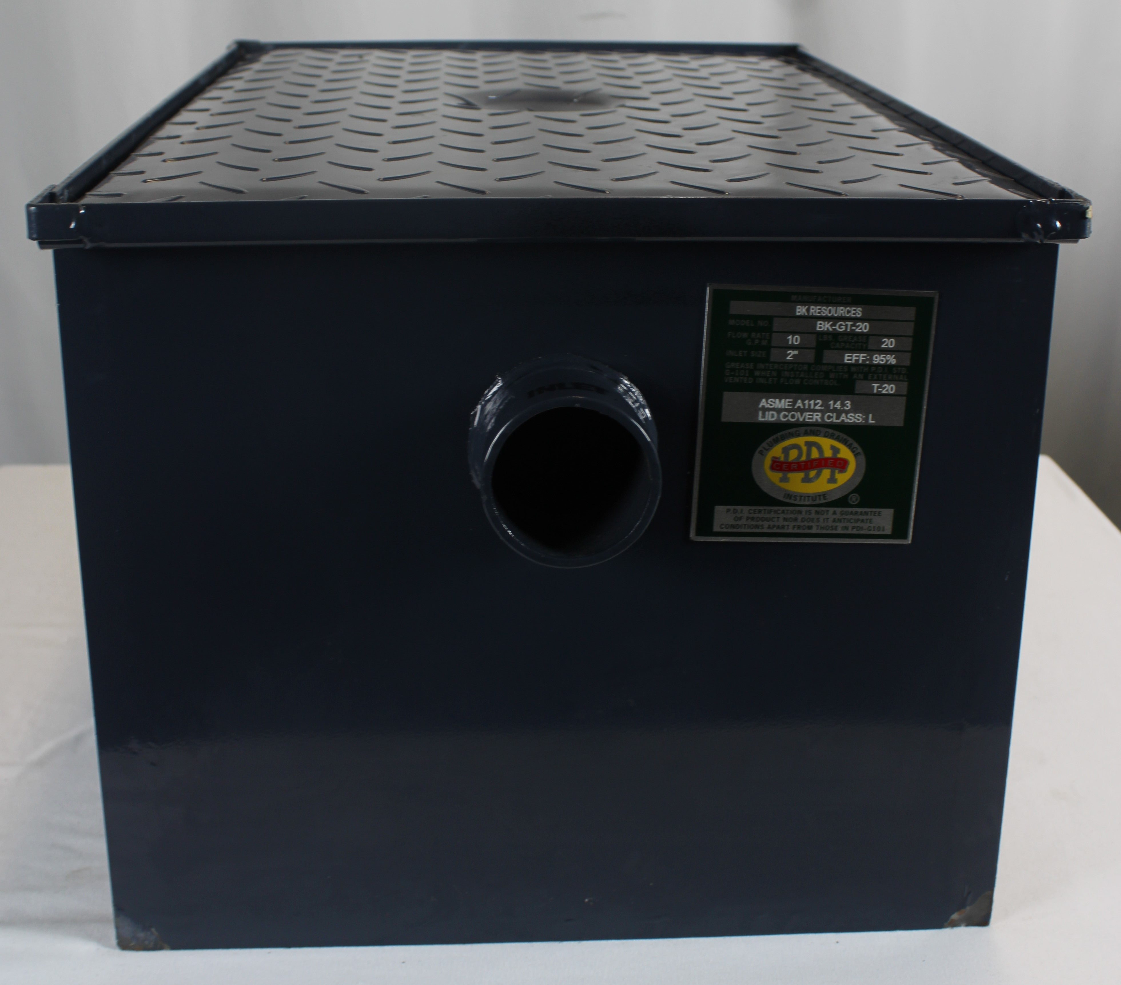 John Boos GT-20 *Ding & Dent*  Grease Interceptor, 20 lbs.