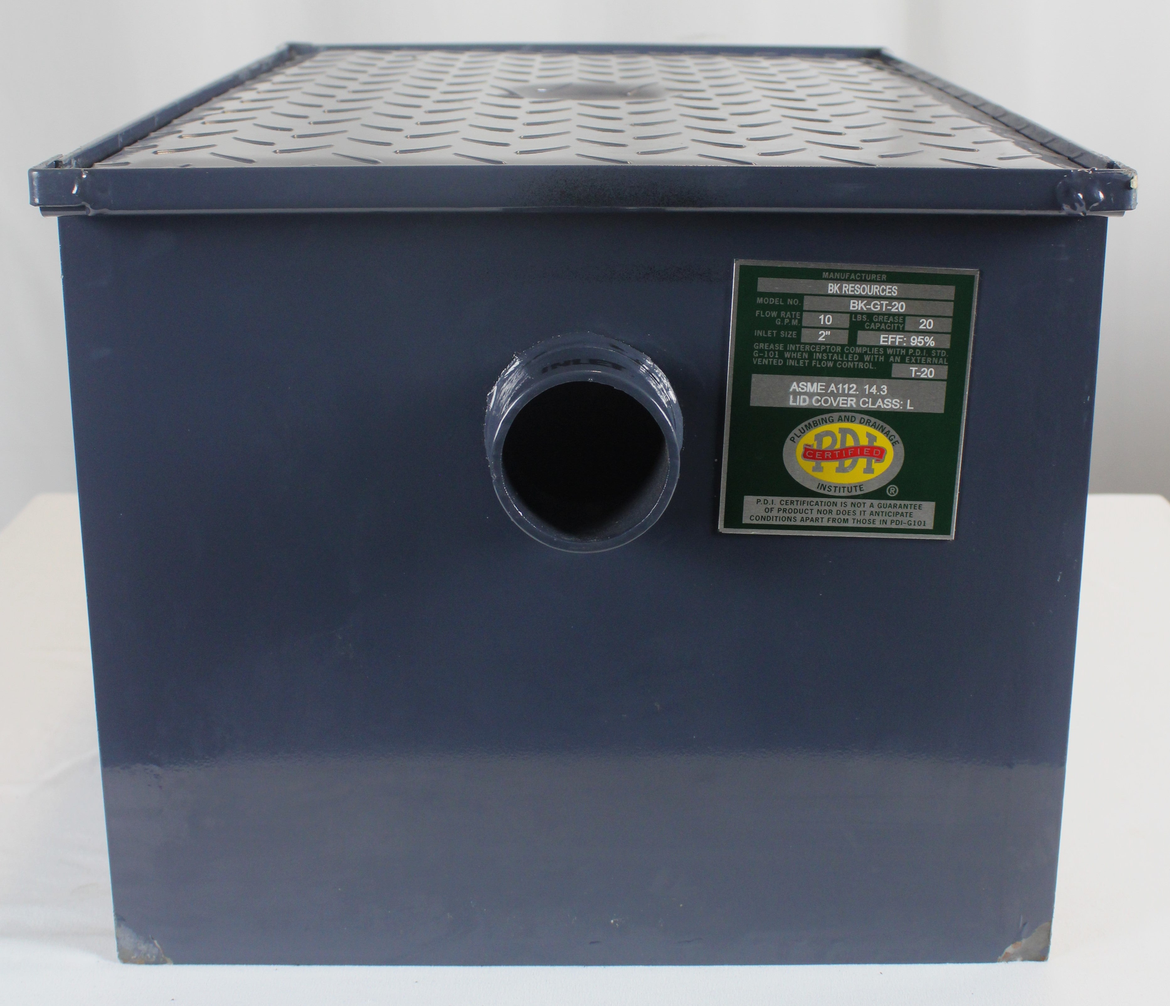 John Boos GT-20 *Ding & Dent*  Grease Interceptor, 20 lbs.
