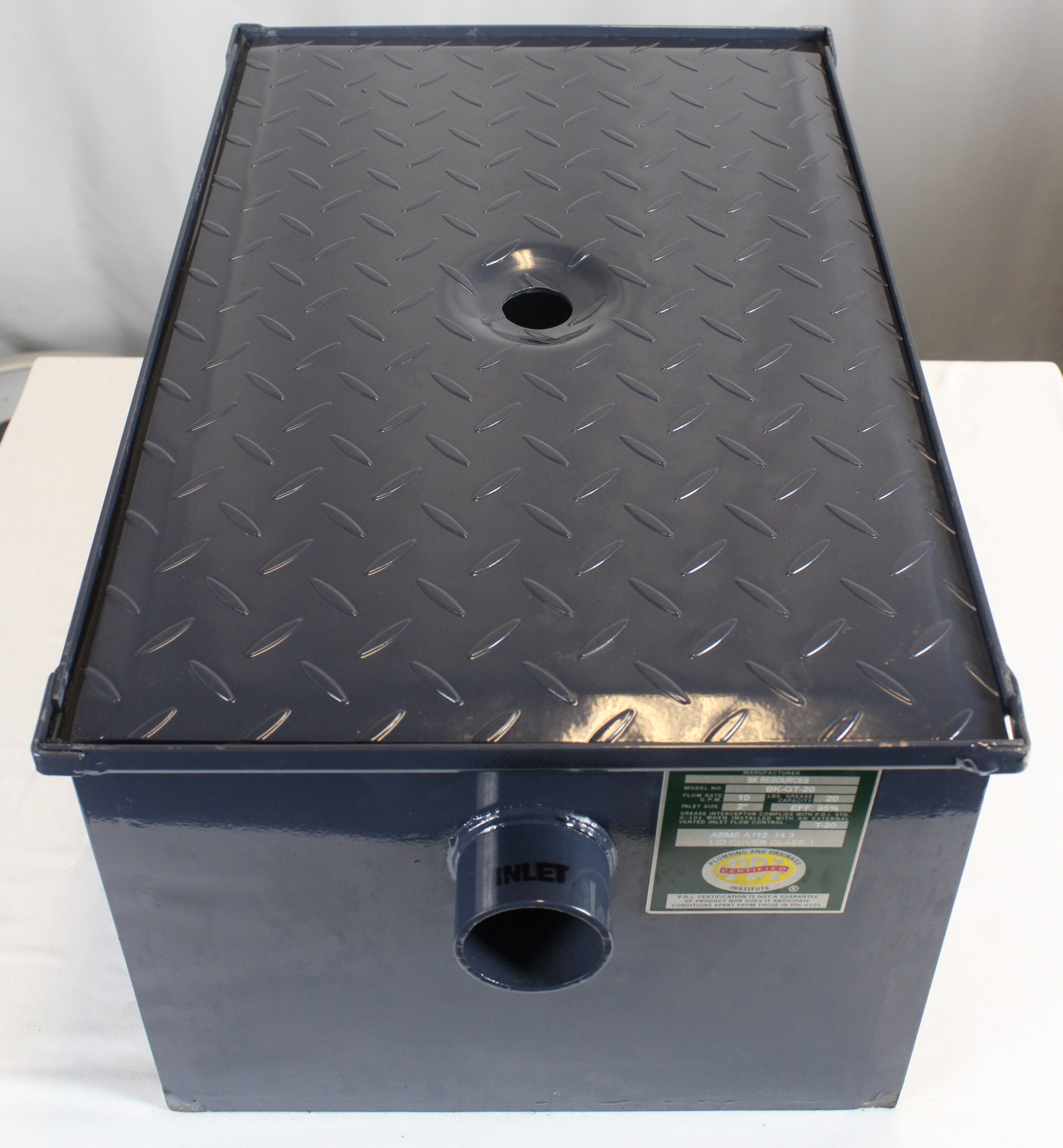 John Boos GT-20 *Ding & Dent*  Grease Interceptor, 20 lbs.
