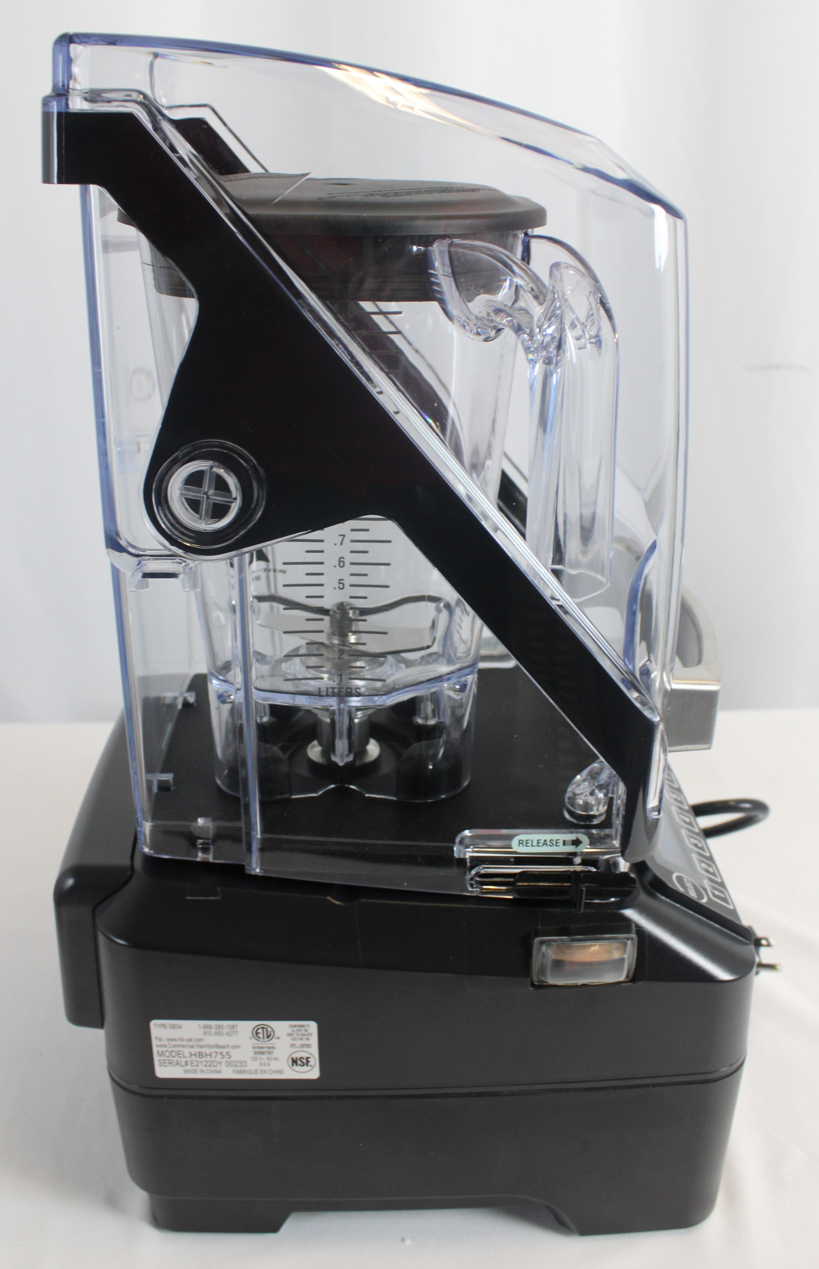 *Open Box* Hamilton Beach HBH755 Eclipse High Performance 64 oz. Blender
