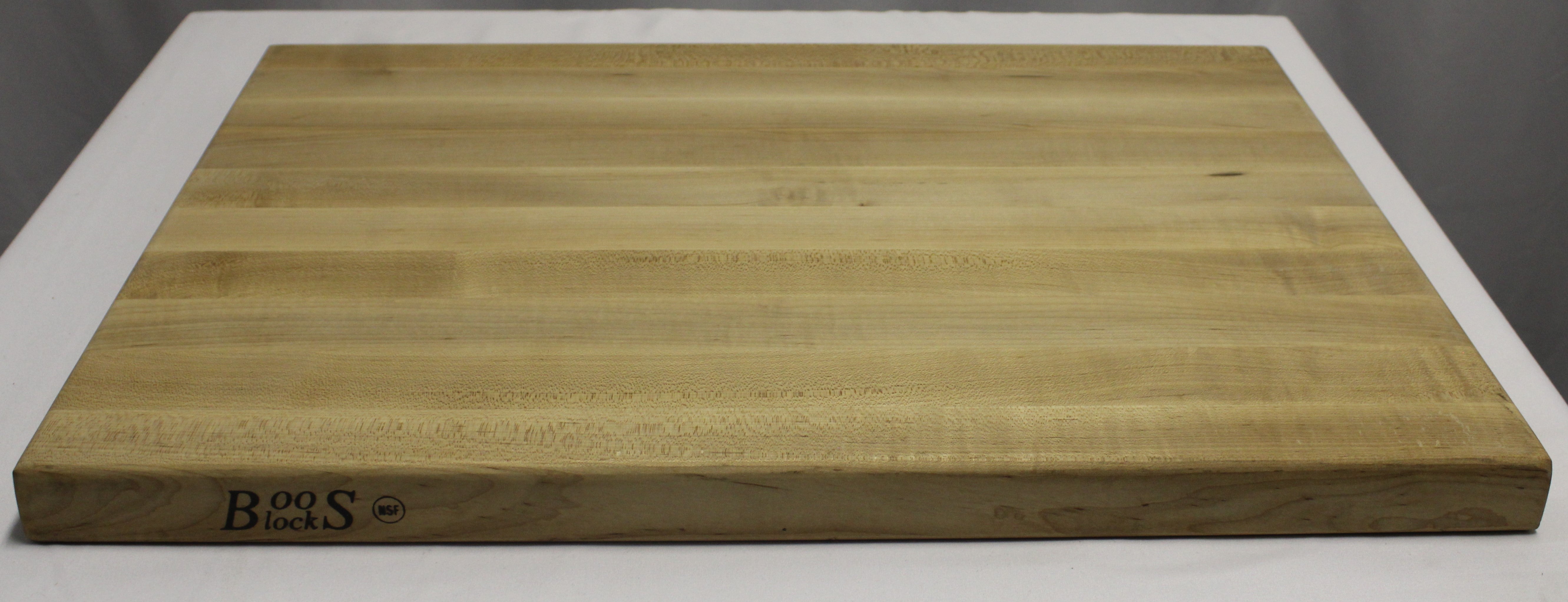 *Used* John Boos R02 Edge Grain Wood Cutting Board R Board Series 1.5"