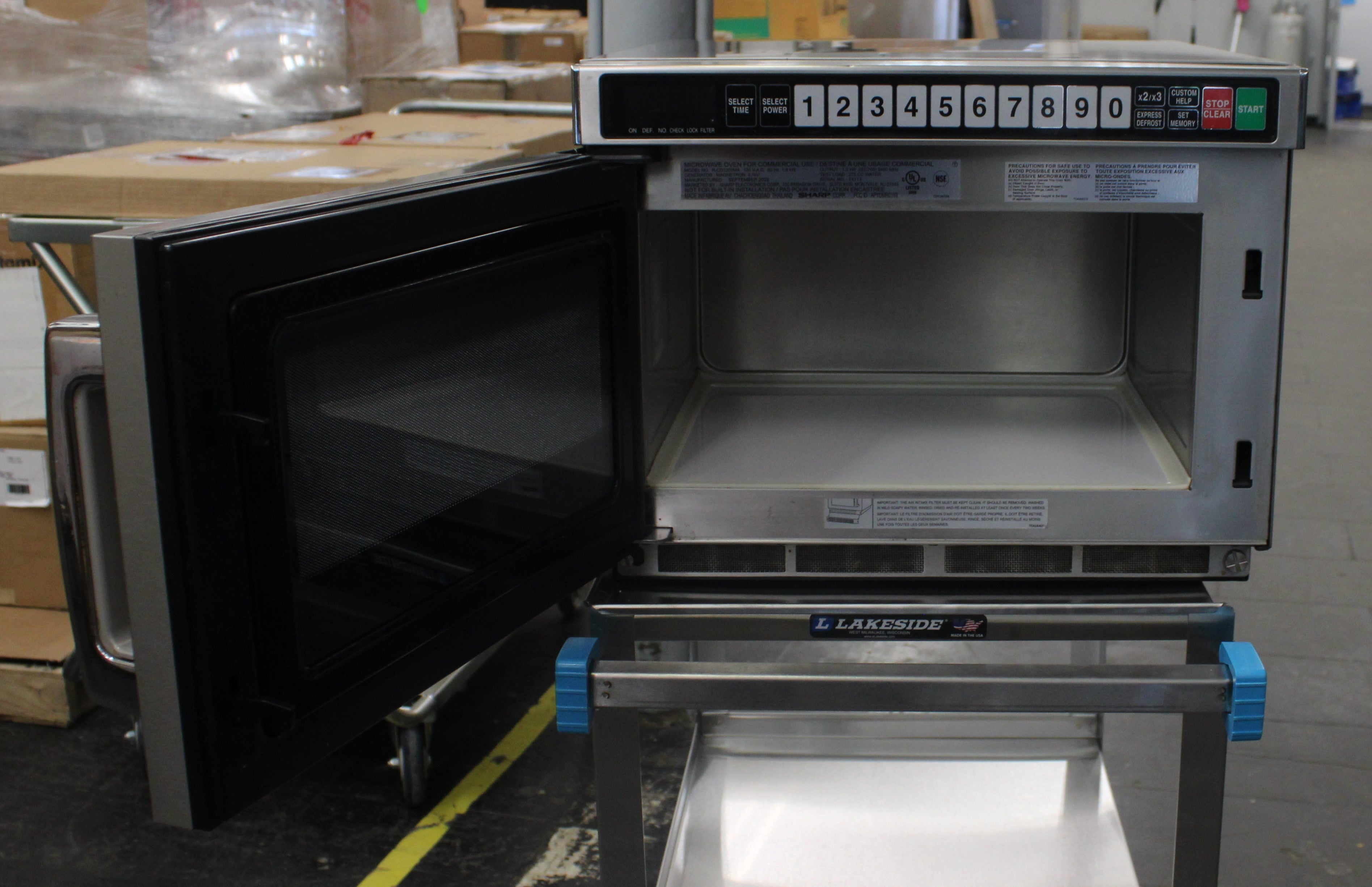 *Used* Sharp RCD1200M Twin Touch Heavy Duty Commercial Microwave Oven