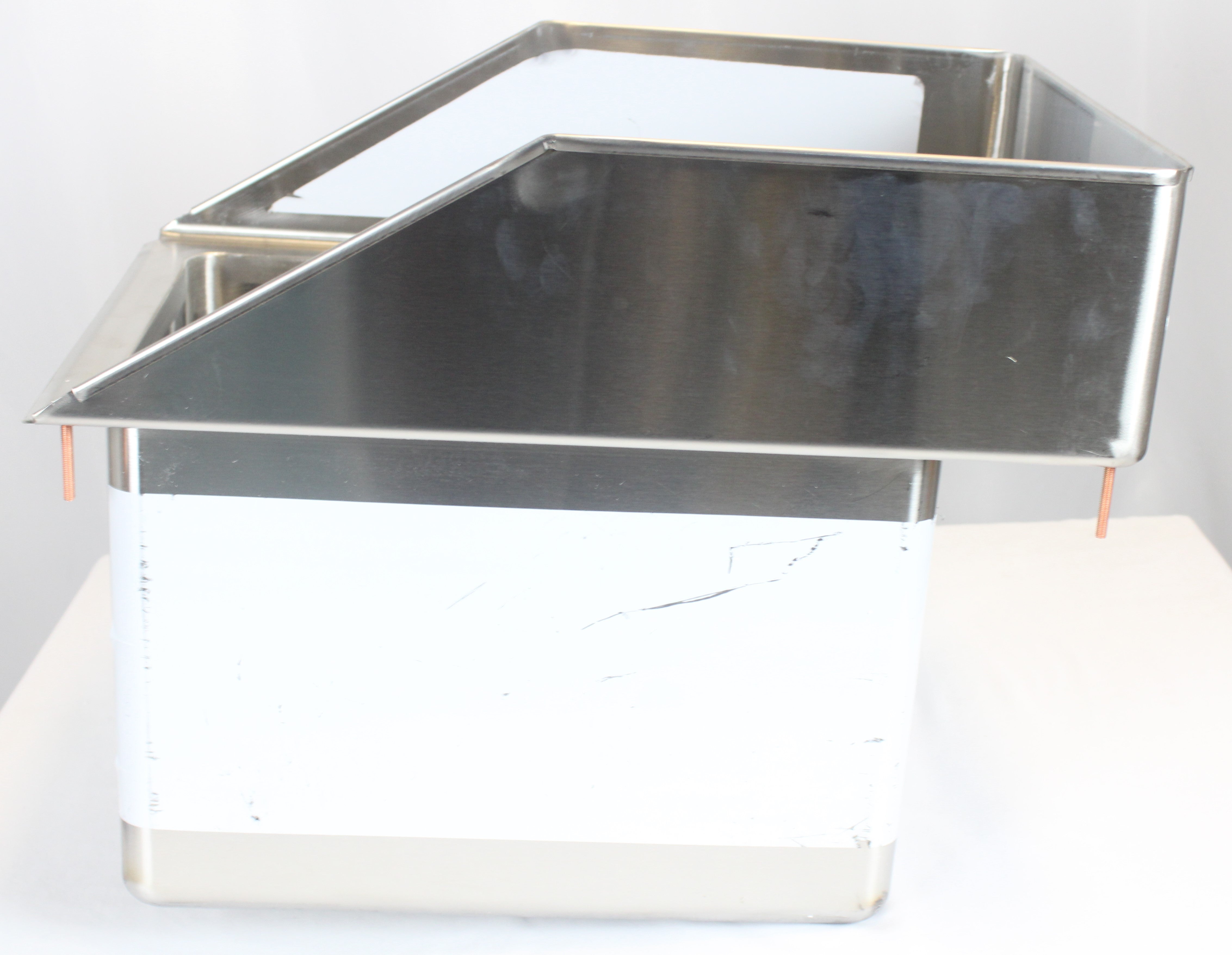 *Ding & Dent* Krowne HS-1220 Drop-In Hand Sink 10"W
