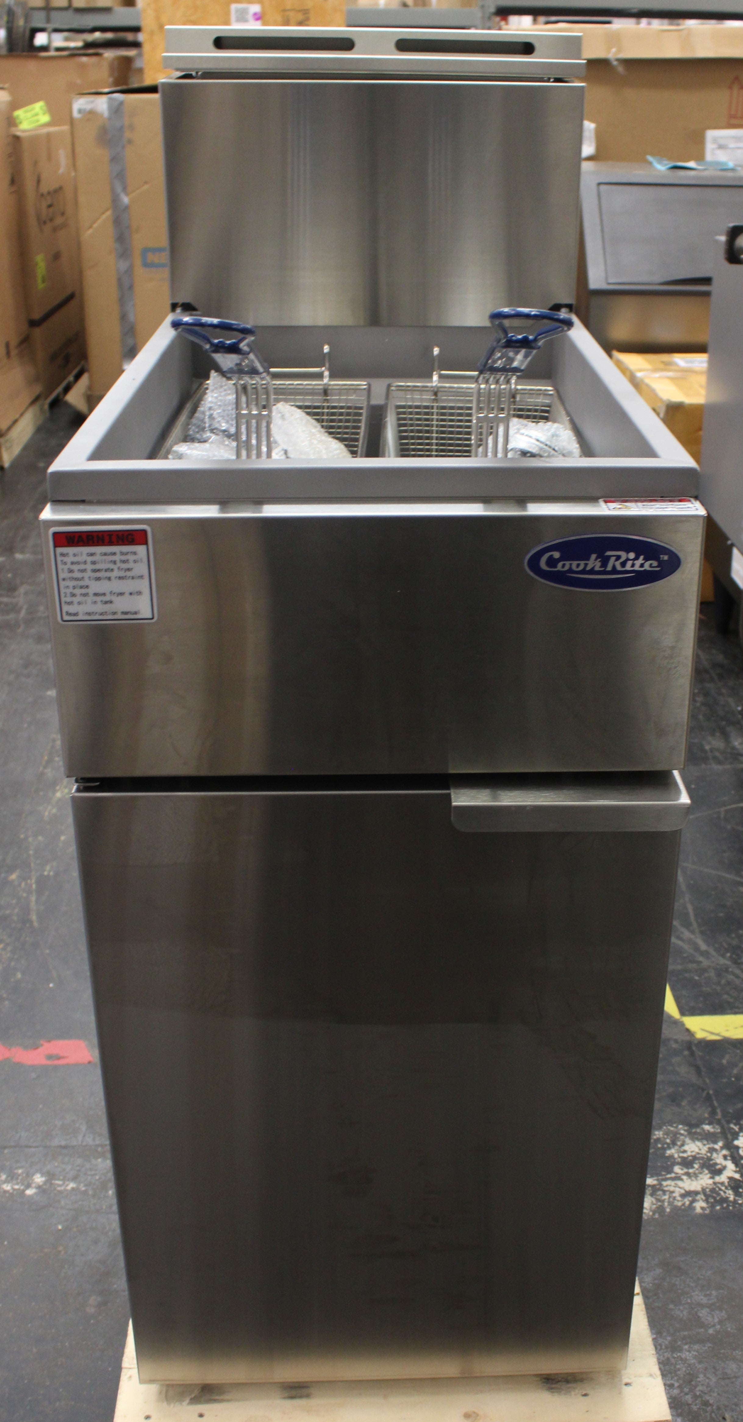 *Open Box* Atosa ATFS-50-LP CookRite Fryer LP Gas Floor Model