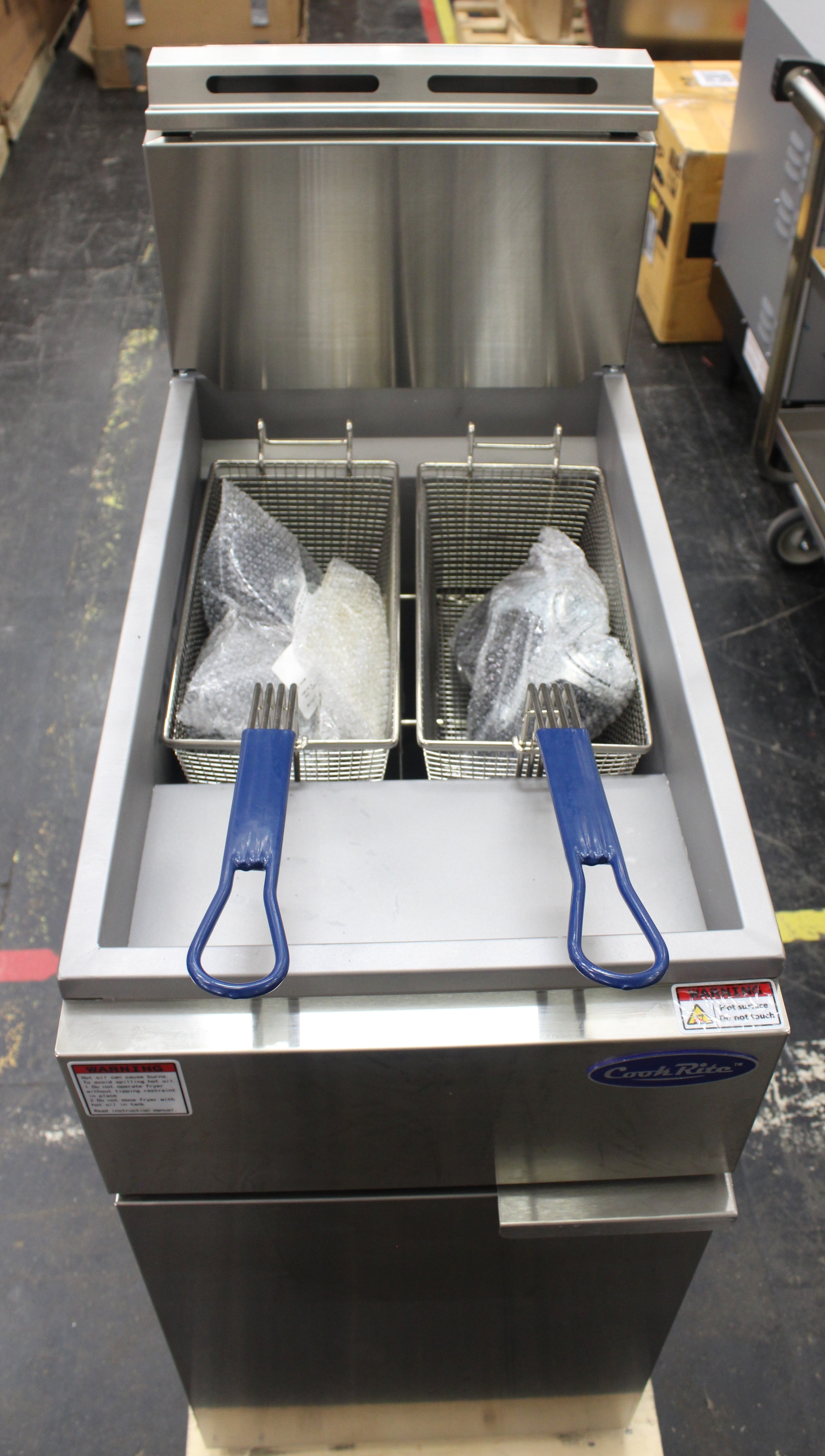 *Open Box* Atosa ATFS-50-LP CookRite Fryer LP Gas Floor Model